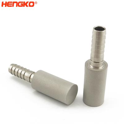 China HENGKO Stainless Steel Micron Bubble Ozone Diffuser Nano Stone Uniform Distribution of Particles for Oxygen Generator for sale