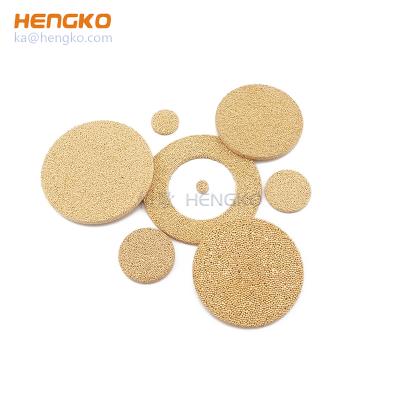 China Excellent Filtration Sintered Stainless Steel 316L Metal Powder Filter Bronze Brass Copper Disc for sale