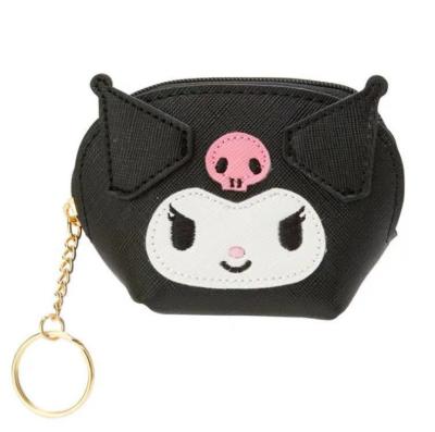 China Fashion Custom PU Leather Small Shape Animal Women Coin Pouch Designer Girls Coin Purse For Bag Key Chain for sale