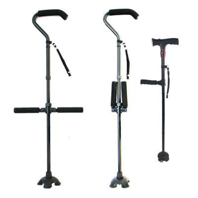 China Magic Cane Elderly Helper Standing Aid Safety Alarm Easy Up Walking Cane for sale