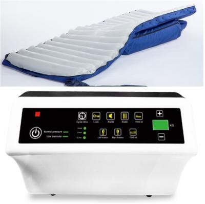 China Inflatable Air Pressure Pressure Decubitus Anti Bedsore Rotating Reciprocating Air Mattress With Compressor for sale