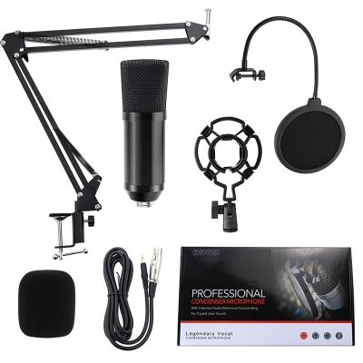 China Factory Price Desktop BM800 Kit Mike Condenser Microphone Kit Studio with BOM of Stand and Arm Filter 800 kits for sale