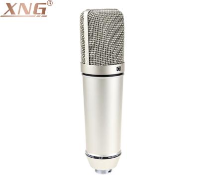 China High Quality U87 Shock Mount Condenser Microphone for Professional Live Streaming Broadcast for sale