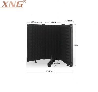 China Live Stream Hot Sales XNG Microphone Booth Studio Reflection Noise Vocal Filter for sale