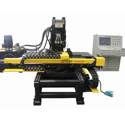 China Building Material Shops PP103 Steel Plate Punching Marking Machine Steel Plate Punching Marking And Drilling Machine For Joint Plates for sale