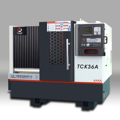 China Building Material Shops TCK46A High Efficiency One Piece Casting Bed And Slant Bed CNC Machine CNC Lathe for sale