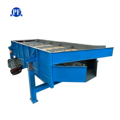 China Ore 1.5 Kw Mining Linear Type Vibrating Screen Ore Vibrating Screen for sale