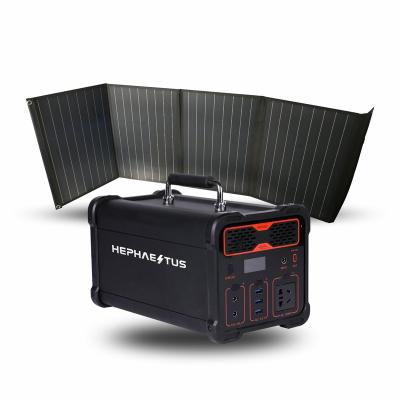 China 500W Type C CTECHi ST2000 LIFEPO4 Portable Solar Power Bank 500w Portable Generator Power Station for sale