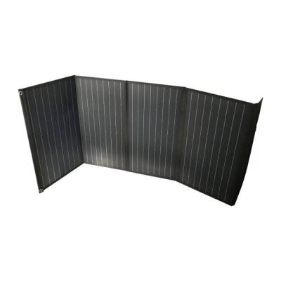 China Portable Foldable Solar Panel Silicon Solar Panel Black Solar Power 120W 4 Times Monocrystalline Collapsible Solar Panel Excellent for sale