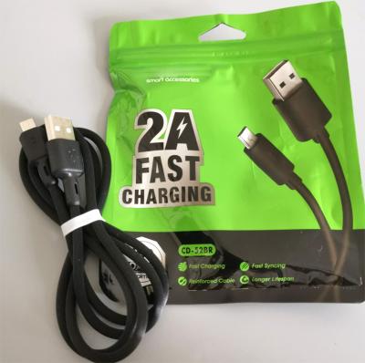 China High quality fast charging android MP3/MP4 player phone data cable for oraimo cable for sale