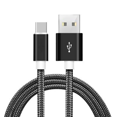 China High Quality Wholesale Nylon Micro MP3/MP4 Player Data Cable USB-C Fast Charging Cable For Iphone for sale