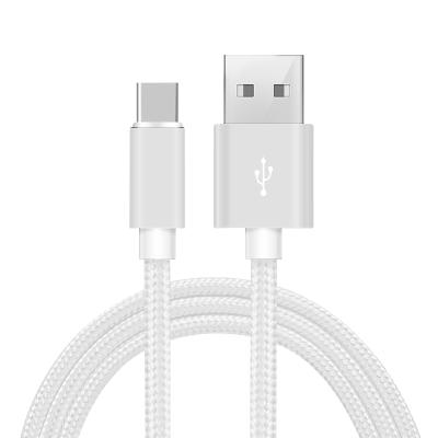 China 3Ft/1M Durable Multifunctional Nylon Braided COMPUTER Usb 2.1A Quick Charging Cable For Type C for sale