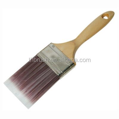 China Professional Quality Large Tapered Antique PET Filament Paint Brush With Wooden Handle In China for sale