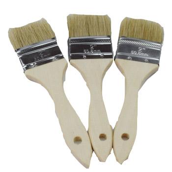 China Varnish wooden handle paint brush for sale