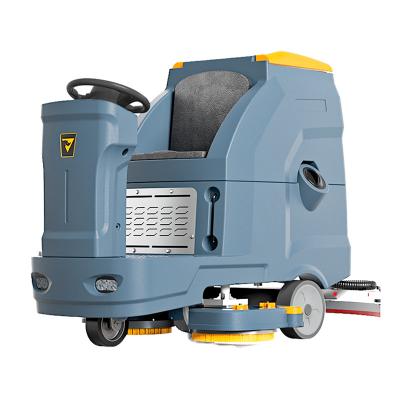 China K80 Hotels Underground Garage Floor Washer Turn-on Electric Industrial Floor Scrubber Machine for sale