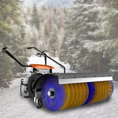 China Factory Energy Saving Consumption Gasoline Snow Plow Mechanical Snow Blower Sweeper Equipment for sale