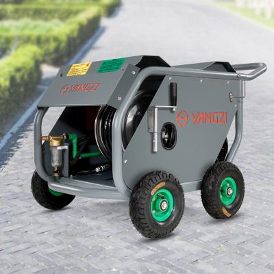 China Yangzi 17/30E Water Jet High Pressure Washer Cleaner Machine Residue Free Wholesale Electric Pipe Critical Cleaning Dredge Machine for sale