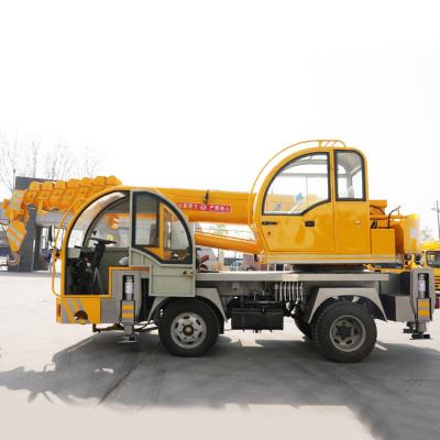 China TRUCK CRANE Hot Sale self-contained 6 ton truck cranes hoist hydraulic crane truck crane crane for sale