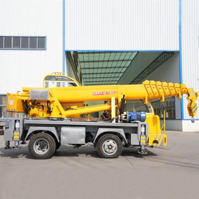 China TRUCK CRANE Good Quality 6 ton self-made crane lifting equipment other cranes geniuses boom lift for sale