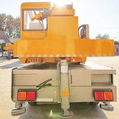 China TRUCK CRANE New Model self-successful electric crane 6 ton small crane truck crane hydraulic brake crane for sale