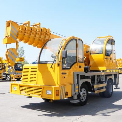 China CRANE TRUCK Special Offer Lifting Engineers Self-successful Lift Equipment Boom 8 Ton Telescopic Crane Boom Crane for sale