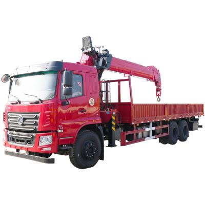 China TRUCK CRANE Hot Sale 12 Ton Dongfeng Mounted Crane Hardware Crane Capstan Crane Horizontal Crane Gasoline for sale