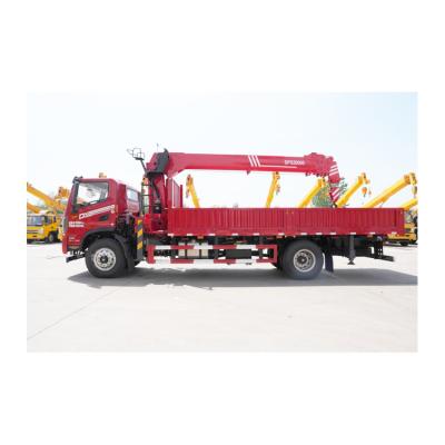 China CRANE TRUCK Good Quality Dongfeng 8 ton mounted crane lifting equipment crane passenger crane horizontal roller for sale