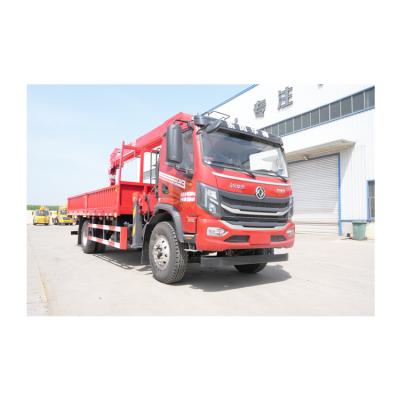 China CRANE TRUCK Recommend Dongfeng 8 Ton Mounted Crane Hydraulic Air Conditioner Valve Small Lift Crane for sale