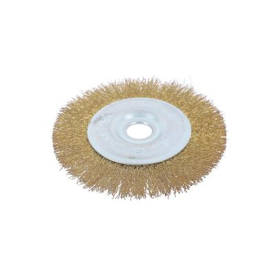 China Excellent Manufacturer Makes Electric Drill Accessories Wire Wheel Brush Steel Wire Brush for sale