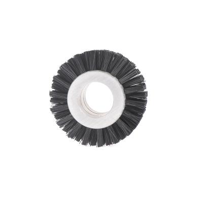 China Easily Cleaned High Quality Customized Cylindrical Conveyor Brush Circular PP Brush for sale