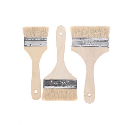 China Easily cleaned the new design is the welcome and easy to use goat hair wool brush brush for sale