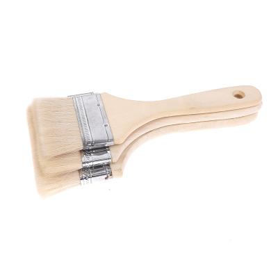 China High Quality Custom Wool Paint Brush New Product High Quality Easily Cleaned Natural Color for sale