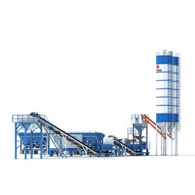 China Plant New Design Mobile Base Mixing Sourse Stabilized Batching Plant for sale