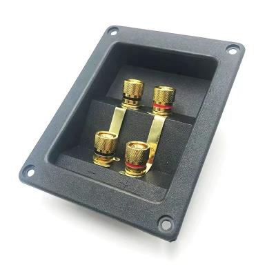 China Speaker Accessories Bundle Connected Parts With Promotion Terminal Post Binding Box 4way Junction Box for sale