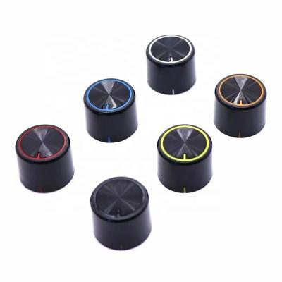 China New Product Audio/Video Speaker Accessories Amplifier/Wholesale Parts Custom Plastic Knob Amplifier Volume Control Knobs for sale