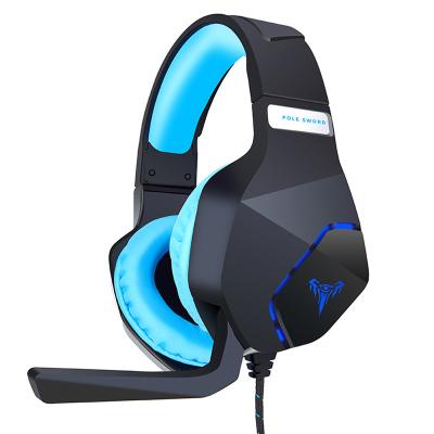 China Ps4 Headset 2021 SUTAI Computer Wired Gaming Headphones Microphone LED Lights Stereo Gaming Headphones For ps4 ps5 for sale