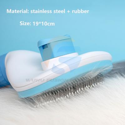 China Viable Dog Cat Massage Hair Brush Combs Pet Cleaning Brush and Grooming Product Comb for Pet for sale