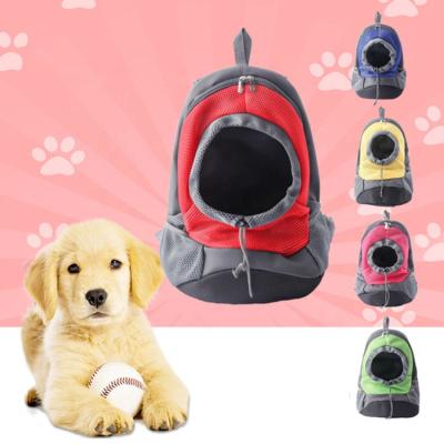 China Hot Sale Breathable Pet Bag Carrier Backpack Manufacturer Direct Pet Travel Double Shoulder Carrier Bag for sale