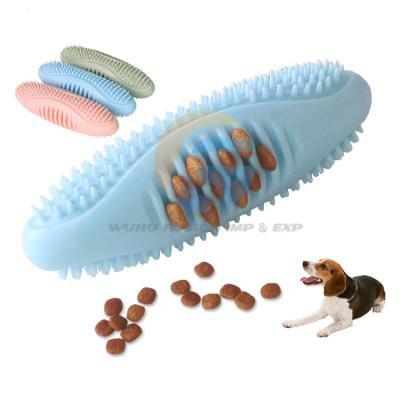 China New Pet Molar Training Bite Toy Pet Viable Interactive Bite-Resistant Toothbrush Molar Stick for sale