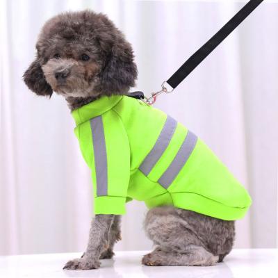 China Viable Wholesale Custom Fashion Pet Clothing Small Dog Clothes Reflective Luxury Warm Dog Clothes for sale