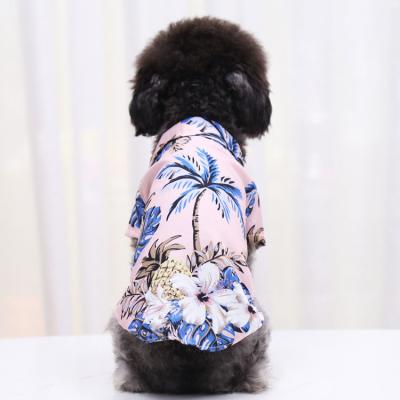 China Sustainable Wholesale Halloween Dog Clothes Fashion Pet Clothes Dog Summer Shirt Clothes for sale