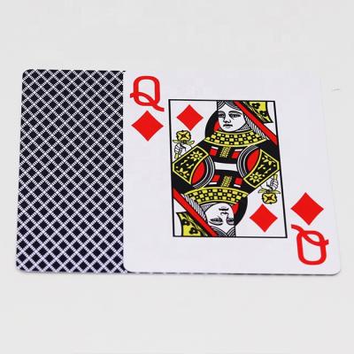 China Waterproof PVC Material Low Price Guaranteed Quality Dimensions Of A Poker Card for sale