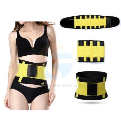 China Hot Selling Breathable Neoprene Women Body Shaper Shaper Belt Trimmer Slimming Sweat Trainer Sauna Waist Corset for sale