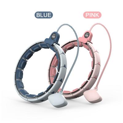 China Magnetic Therapy Massager Smart Weighed Circle Adomen Fitness Massager For Adults Weight Loss for sale