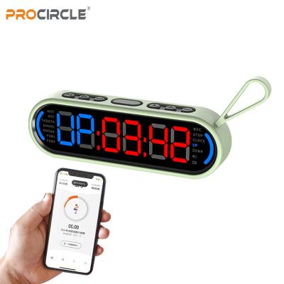 China Multifunctional Workout Training Timer Interval App Controlled Clock for sale