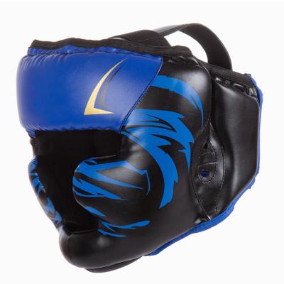 China Wholesale Open Guard Sports Head Protector Face Boxing Headgear PU Head Protector for sale