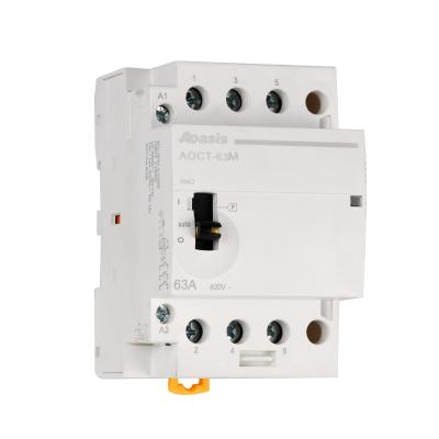 China CZOAO AOCT-63M ​​4NO 4P contactor mc40 oasis electrical contactor modular contactor AOCT-63M ​​4NO for sale