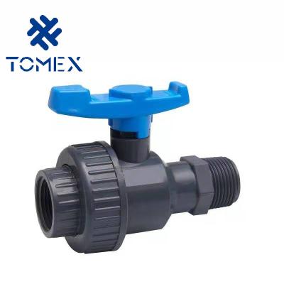 China High Quality 4 Inch All Size Pvc True Union Ball Valve For Industrial Application for sale