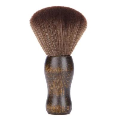 China Round Professional Hair Cleaning Brush Makeup Neck Hair Grooming Shaving Brush Beard Tool Quick Beard Cleaning for sale