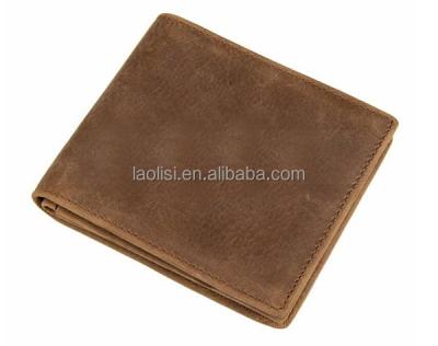 China Best Selling Premium RFID Mens Business Smart Card Leather Wallet for sale